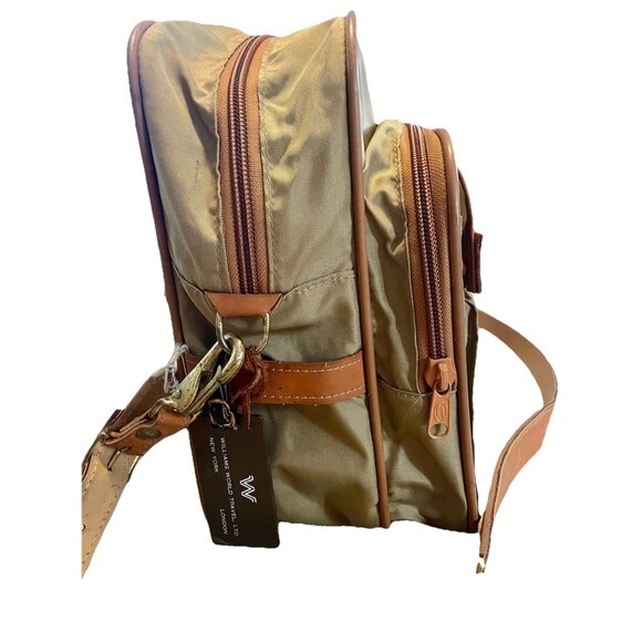 Vintage Hartmann Luggage Ballistic & Leather Travel Shoulder Messenger Bag - Picture 5 of 16